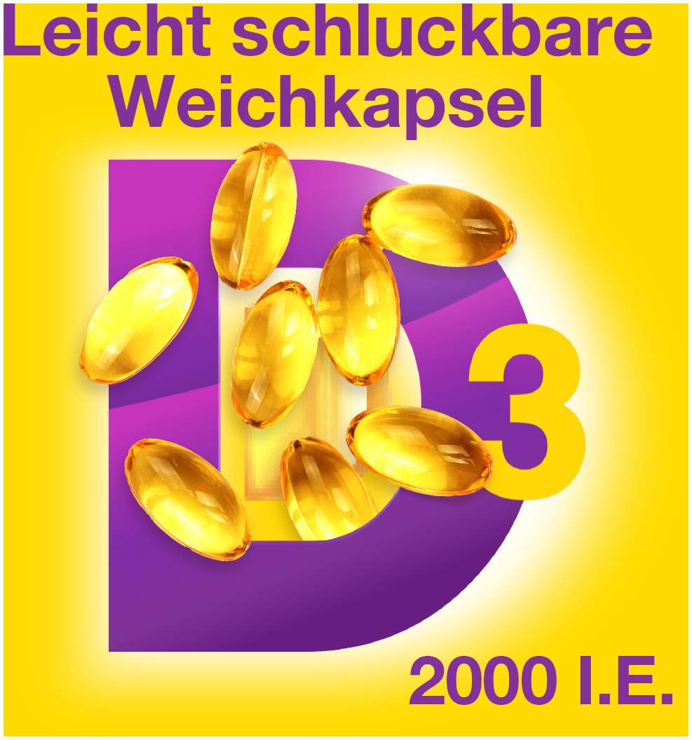 Vigantolvit 2000 I.E. Vitamin D3 120 Weichkapseln
