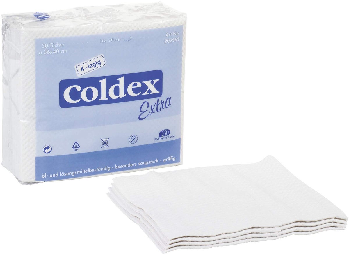 Coldex Extra 30 Tücher 4-Lagig