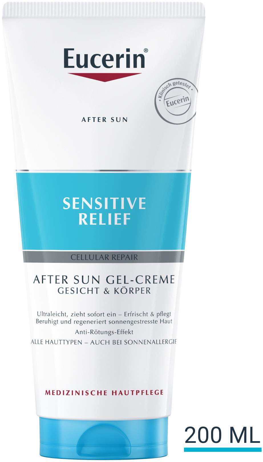 Eucerin Sun Sensitive Relief After Sun 200 ml Gel - Creme