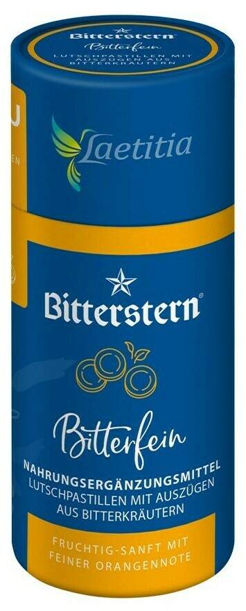 Bitterstern Lutschpastillen Bitterfein 90 G