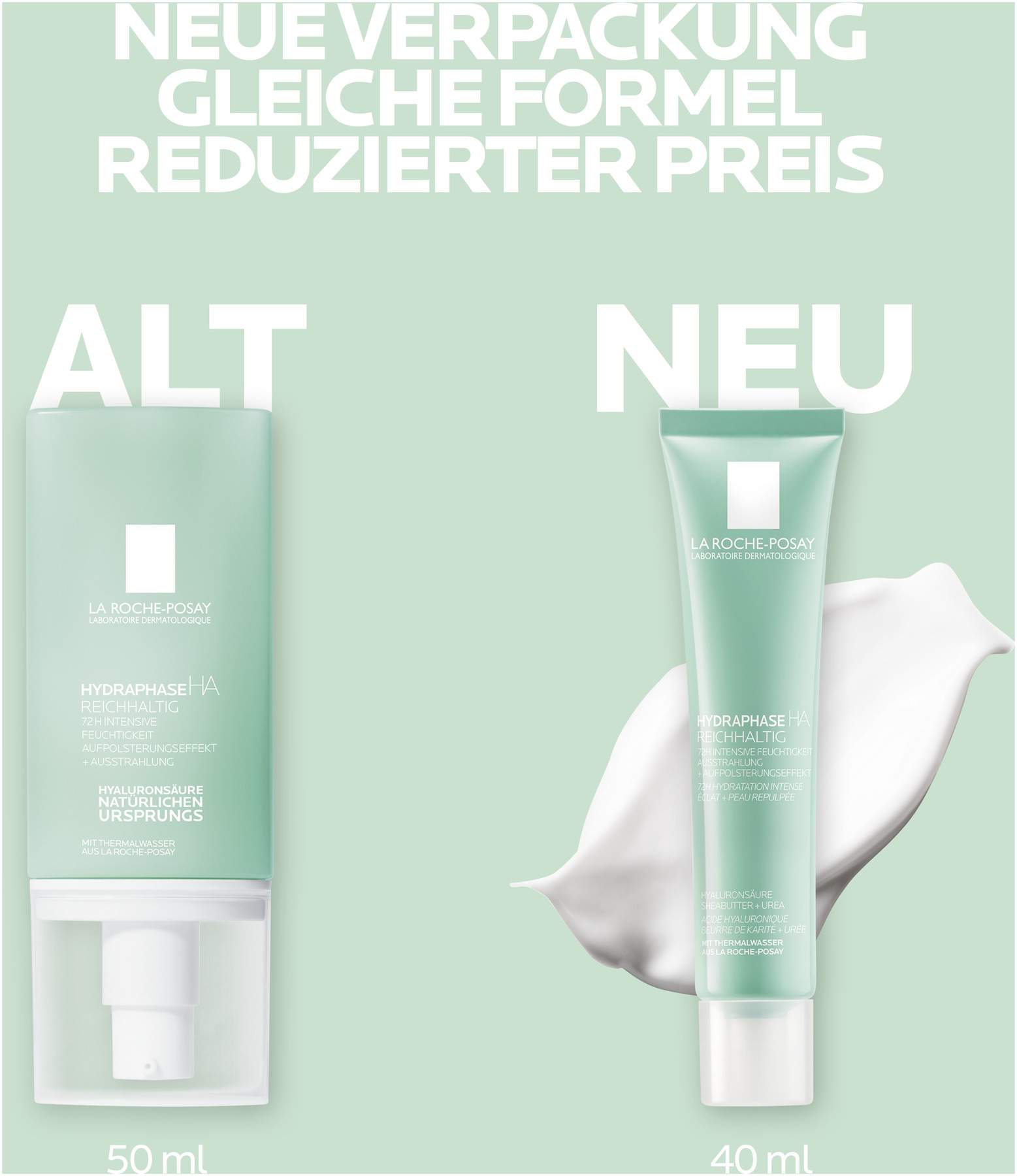 La Roche Posay Hydraphase HA Creme reichhaltig 40 ml