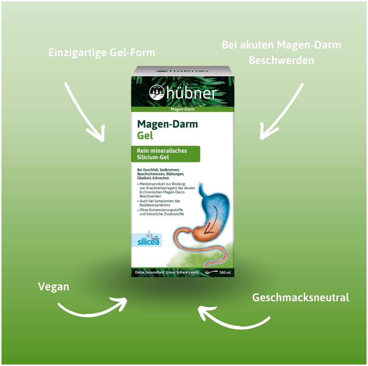 Hübner Magen-Darm Gel 500 ml