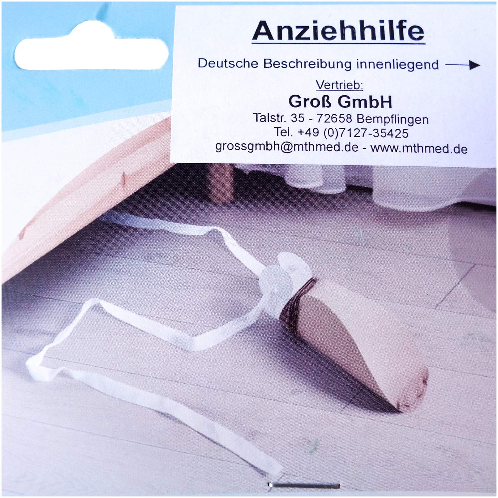 Anziehhilfe F.Socken+strümpfe Flexible Schale 1 St
