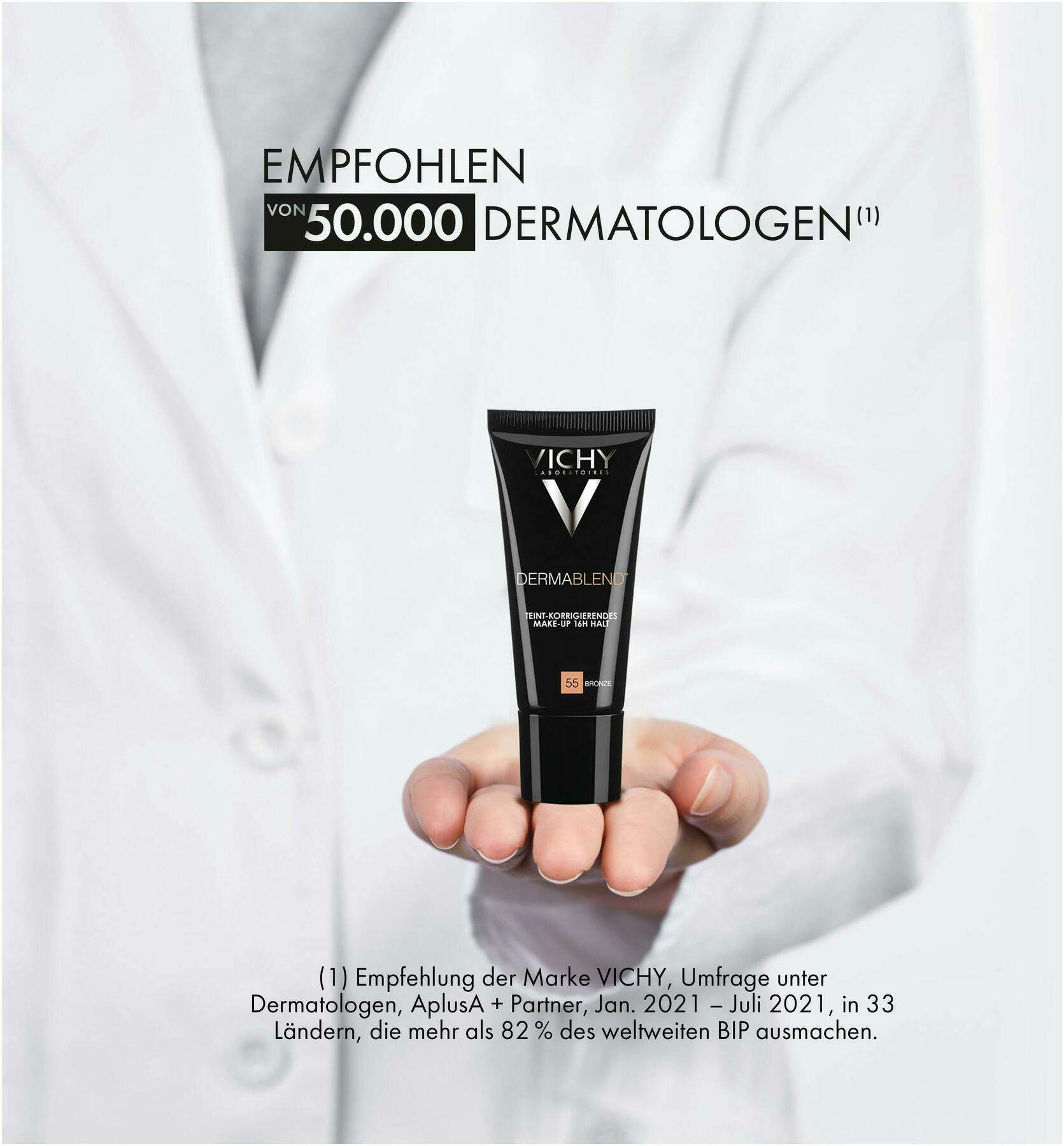 Vichy Dermablend Make-Up Nr.55 Bronze 30 ml