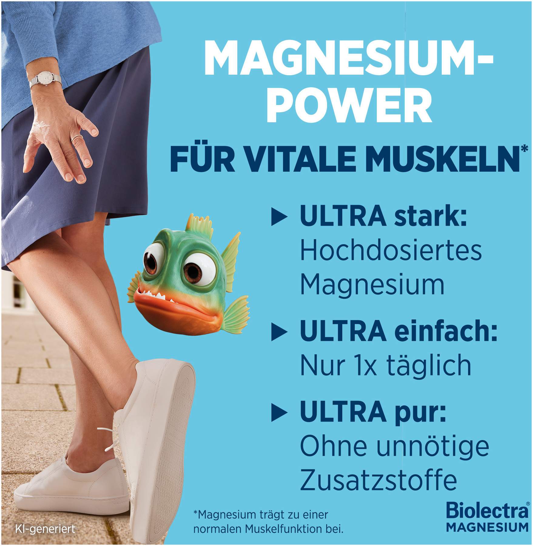 Biolectra Magnesium 400 mg ultra 100 Kapseln