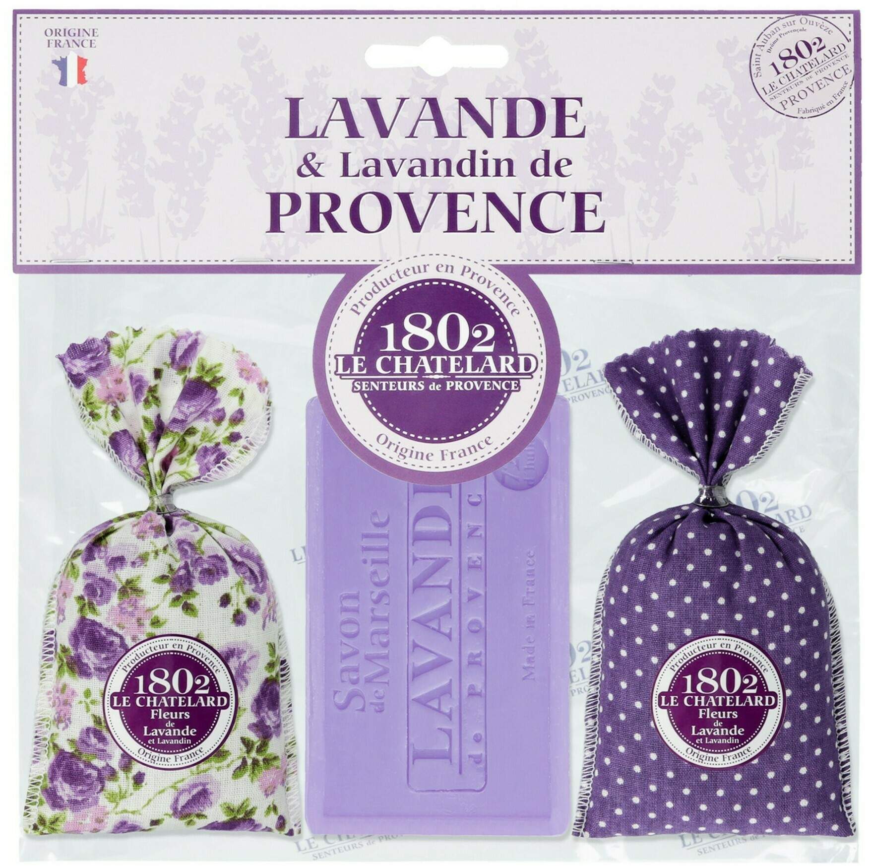 Lavendelblüten Geschenk-Set