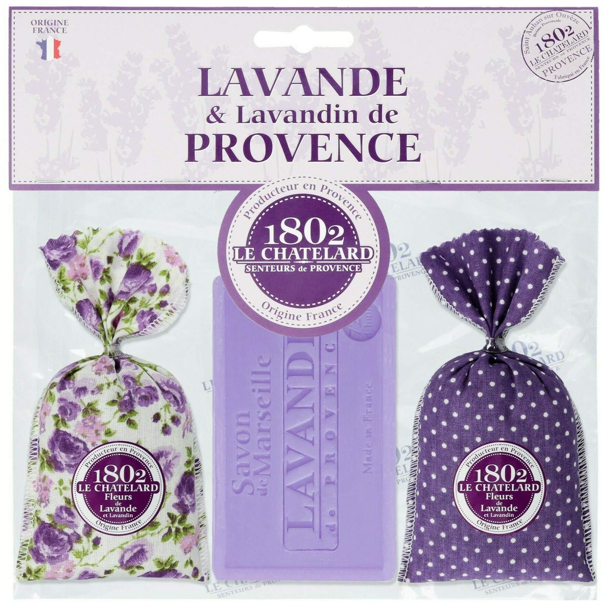Lavendelblüten Geschenk-Set