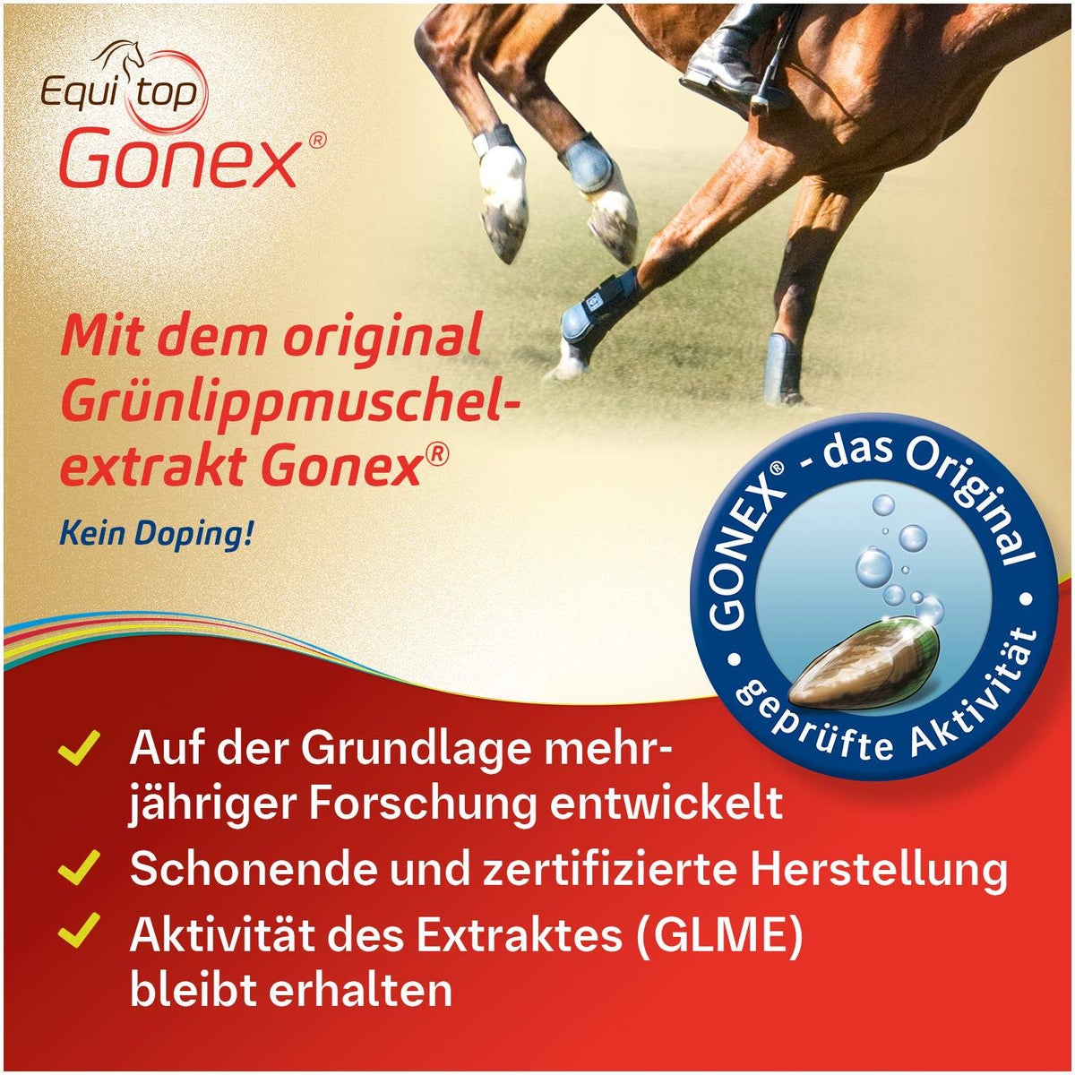 Equitop Gonex vet. 750 g Granulat