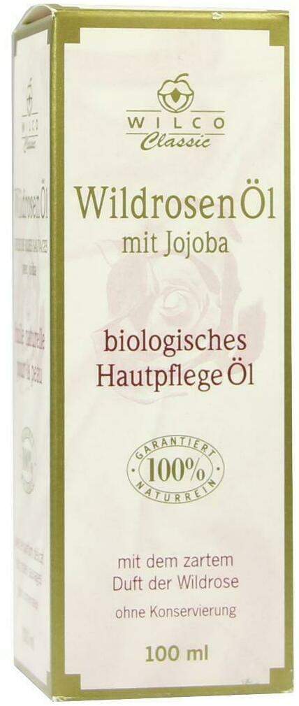 Wildrosenöl 100 % Naturrein Mit Jojoba 100 ml