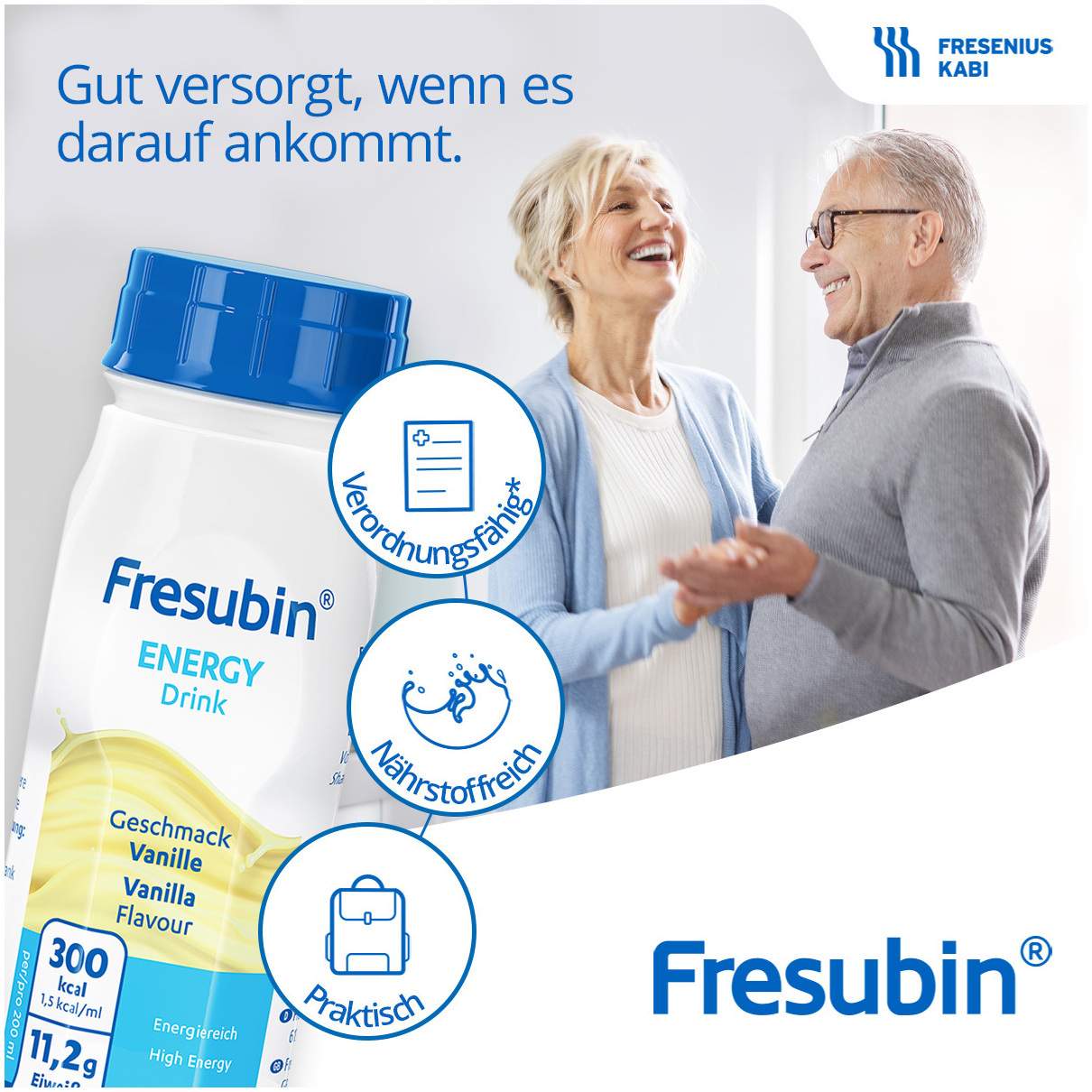 Fresubin Energy Drink Vanille 4 x 200 ml Lösung