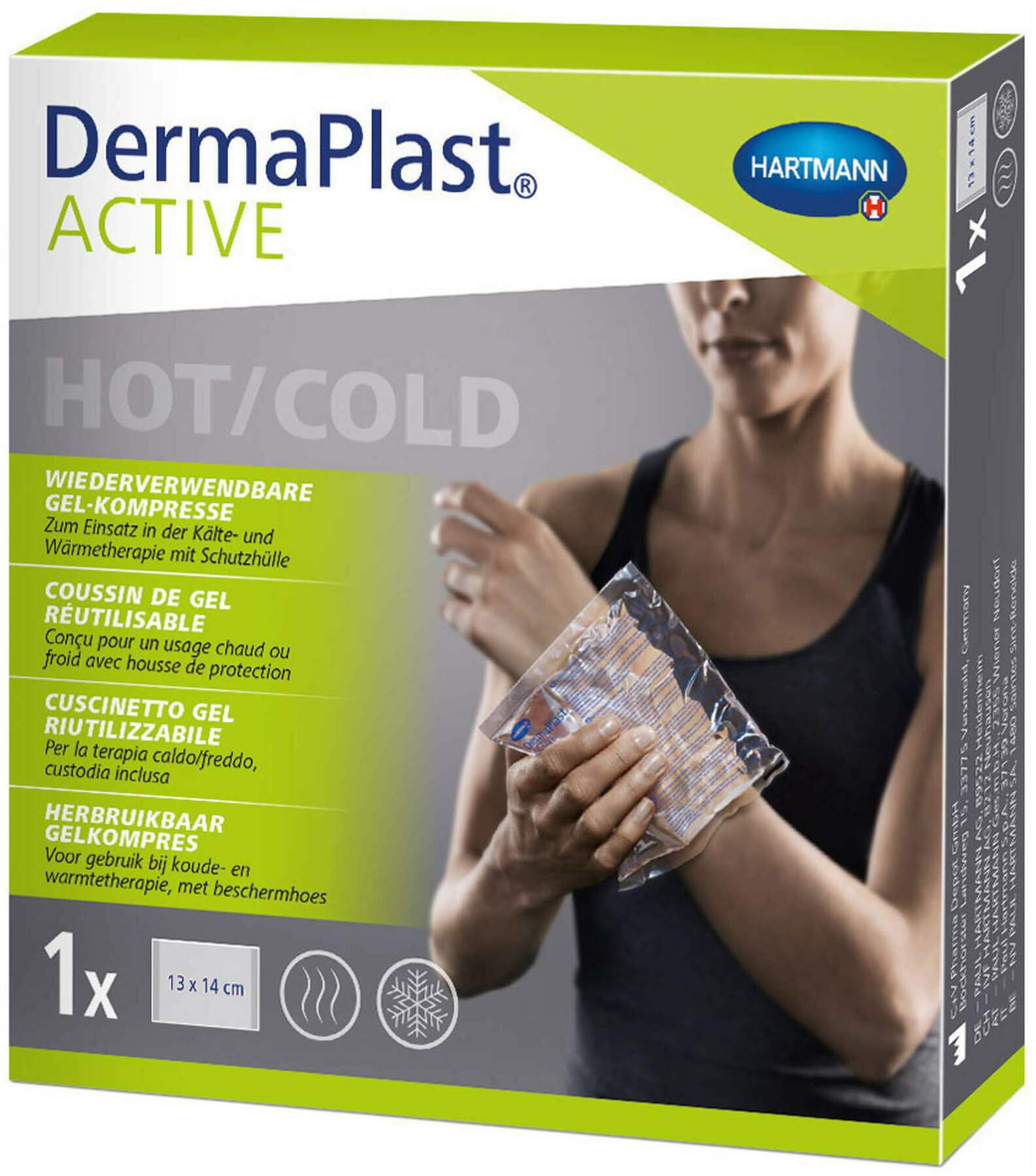 Dermaplast Active Hot Cold Pack Klein 13 X 14 cm 1 Stück