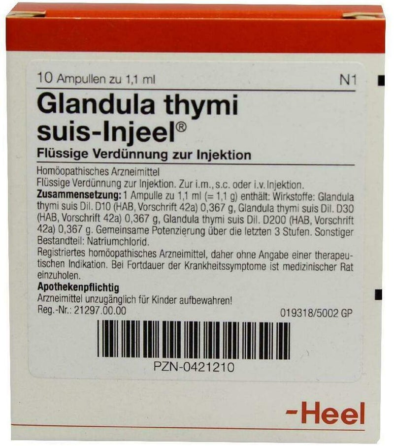 Glandula Thymi Suis Injeele 1,1 ml