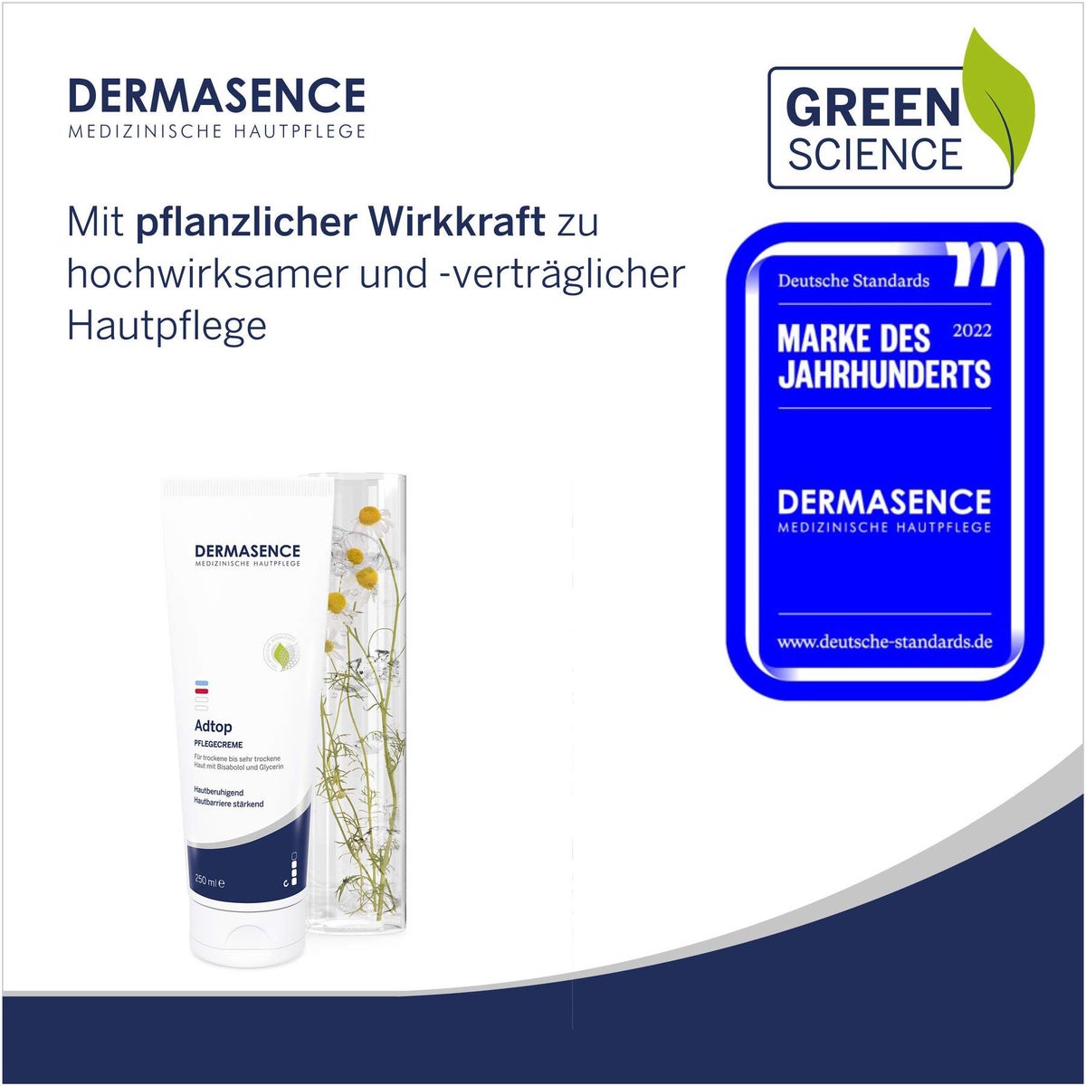 Dermasence Adtop Pflegecreme 250 ml