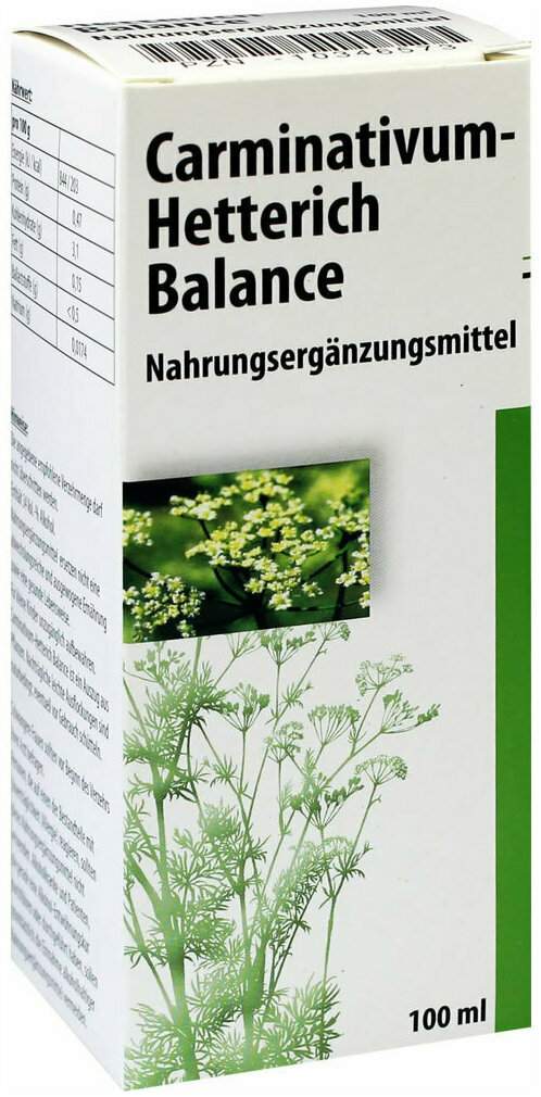 Carminativum Hetterich Balance 100 ml