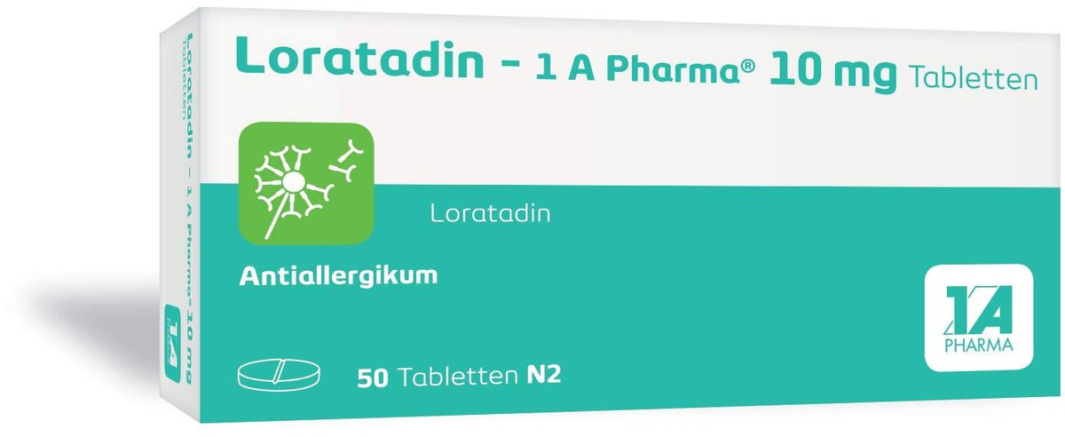 Loratadin 1a Pharma 50 Tabletten