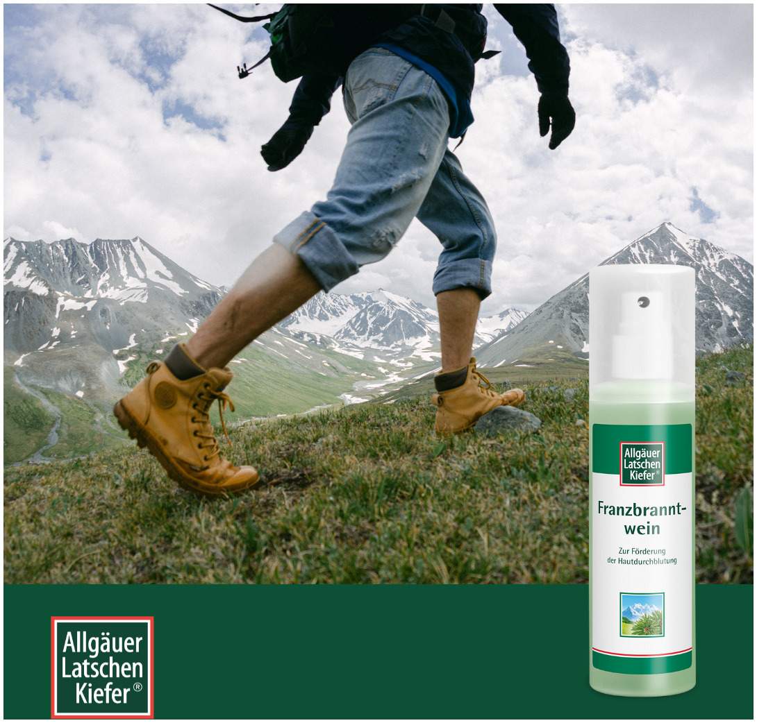 Allgäuer Latschenkiefer Franzbranntwein 125 ml Spray