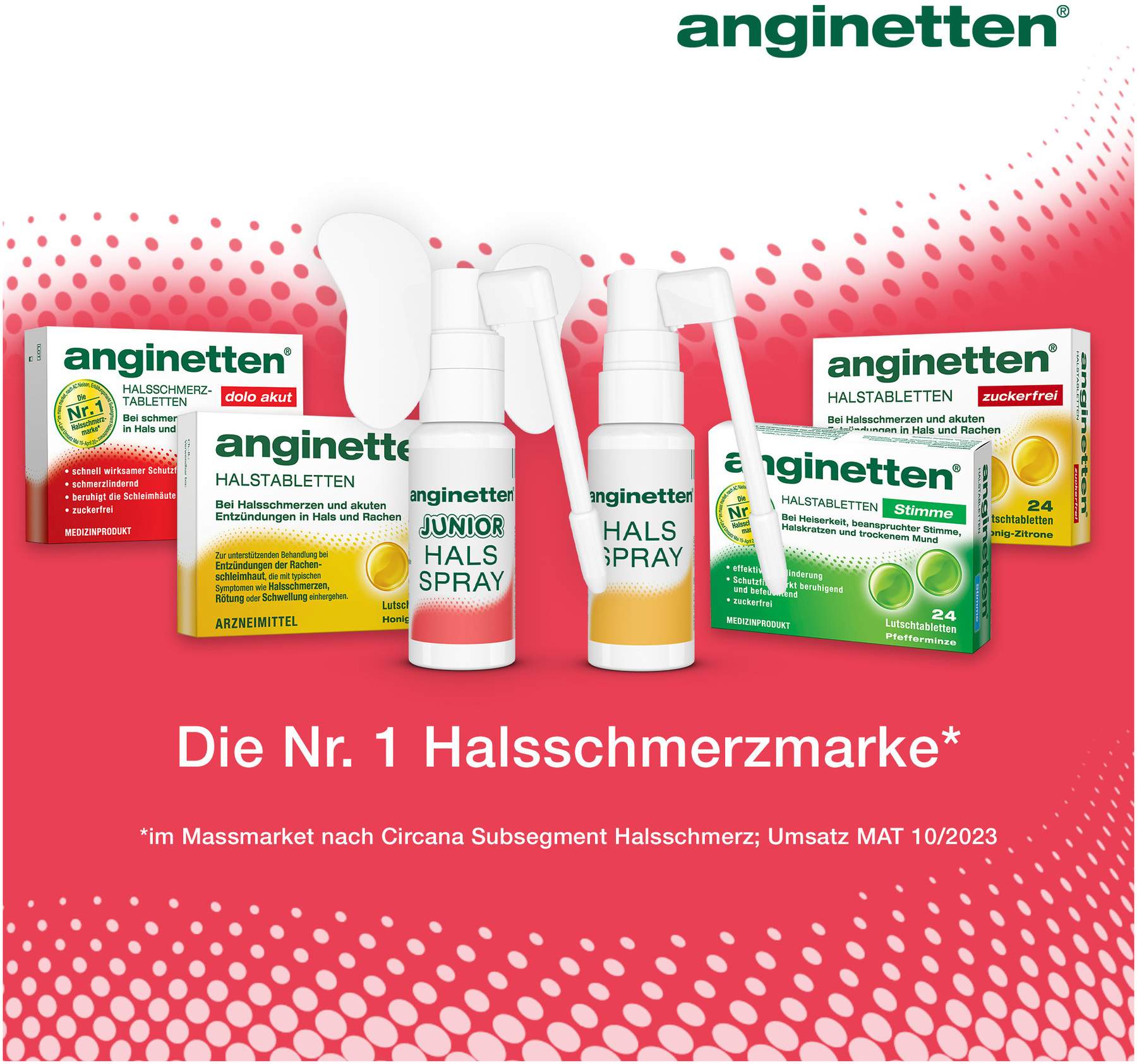 Anginetten Halsspray Junior 20 ml Spray