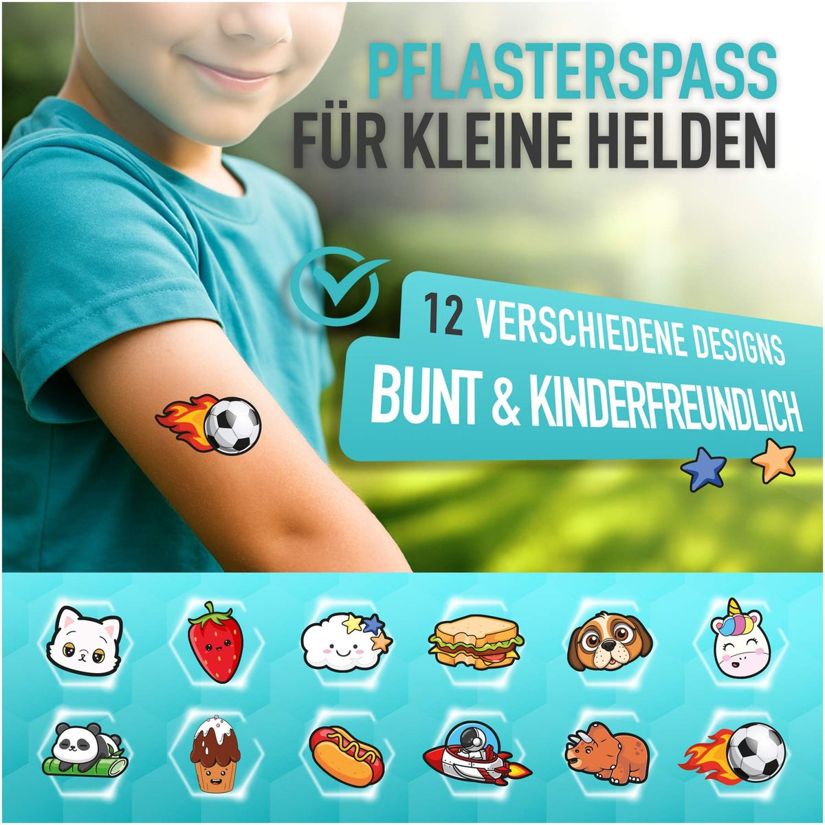 Flint Med Kinder Pflaster 12 Stück