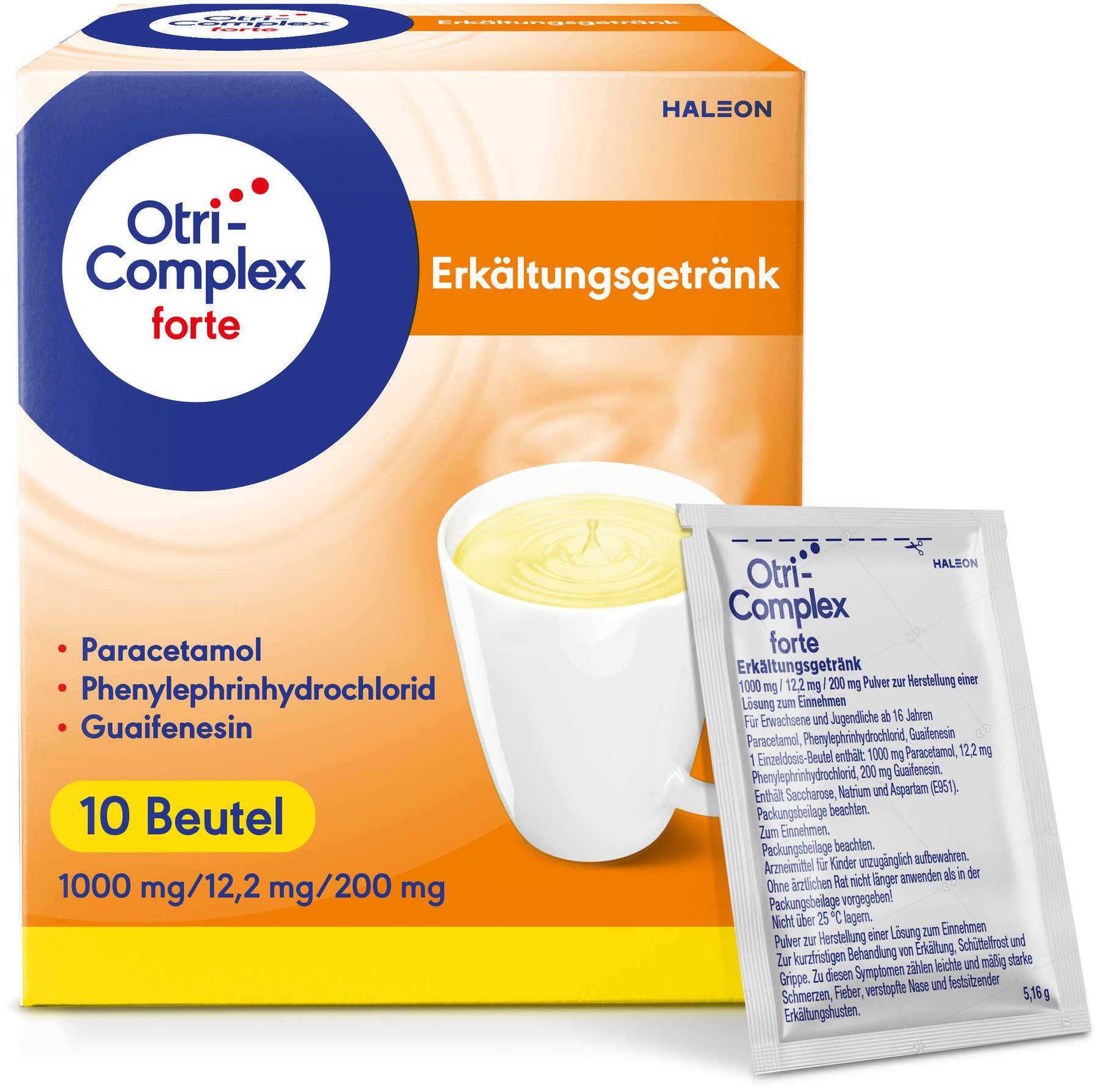 OtriComplex forte Erkältungsgetränk 10 Beutel