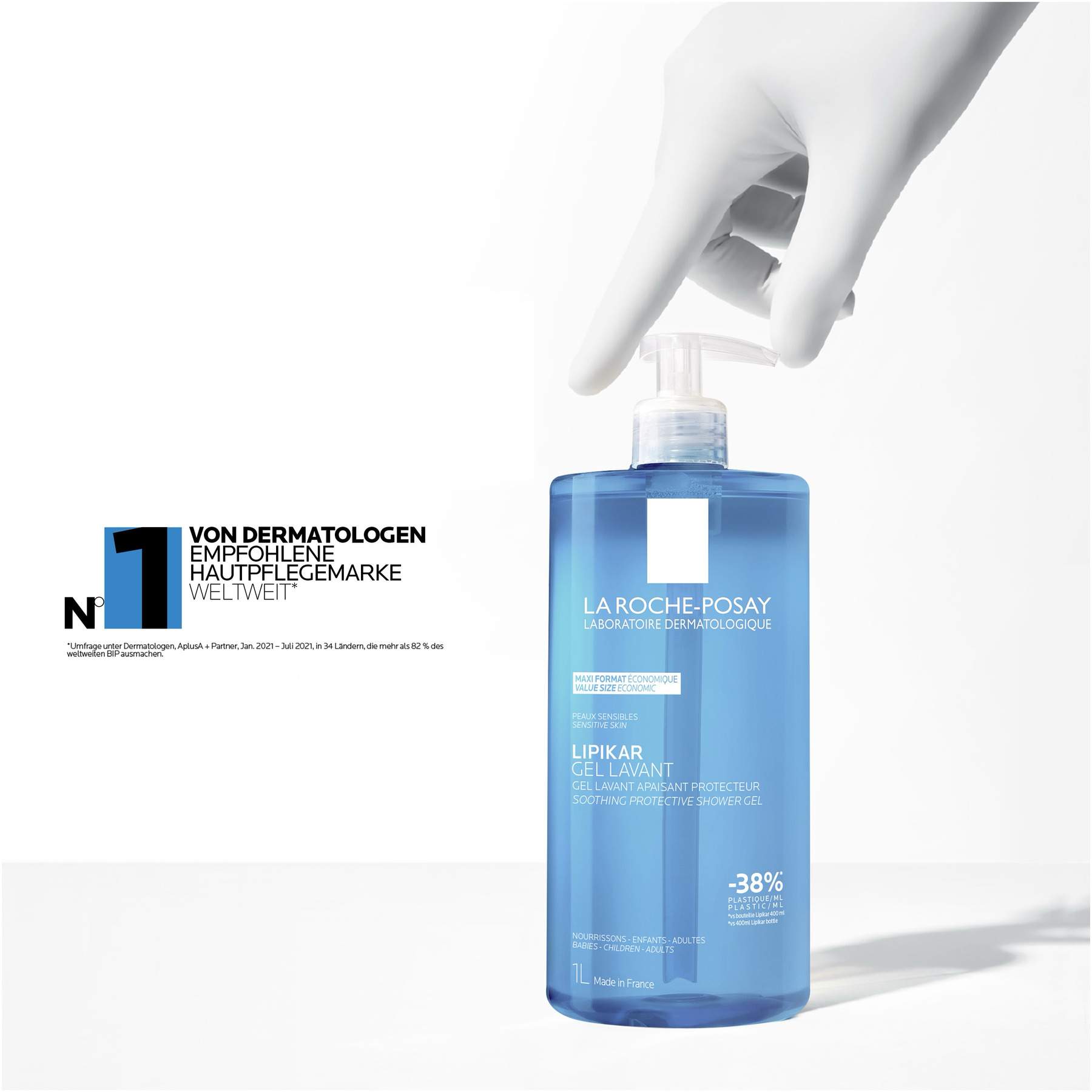 La Roche Posay Lipikar Gel Lavant 1000 ml