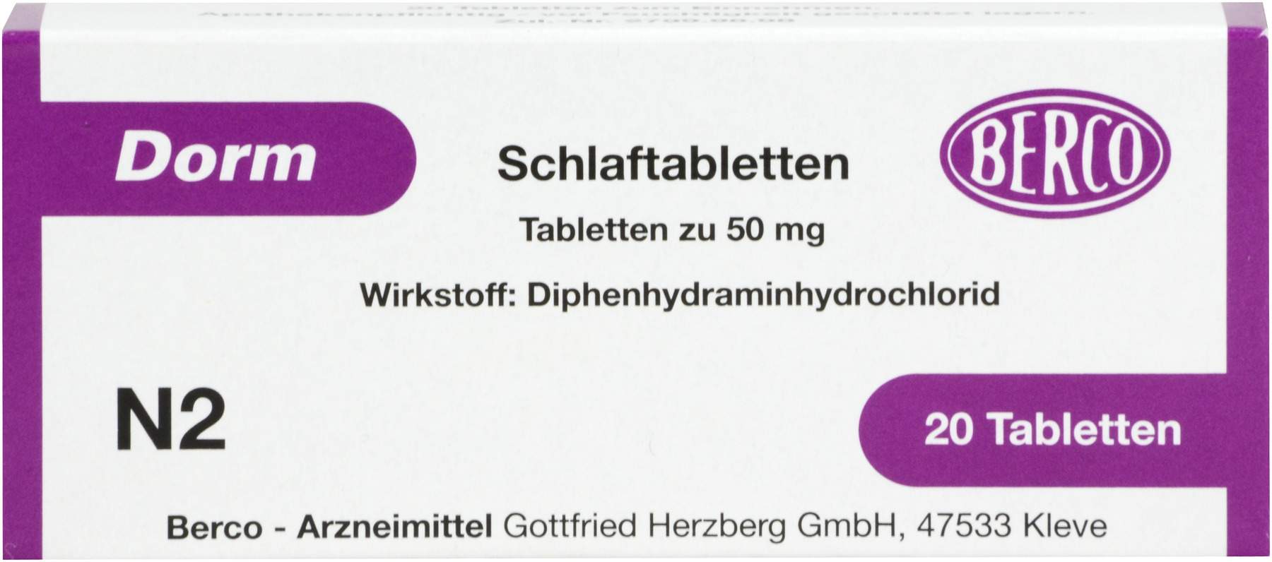 Dorm 20 Tabletten