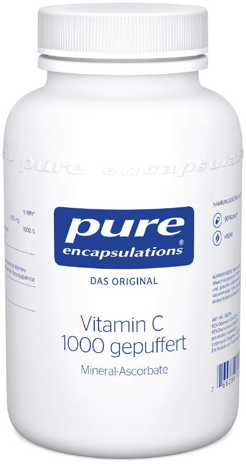 Pure Encapsulations Vitamin C 1000 Gepuffert 90 Kapseln
