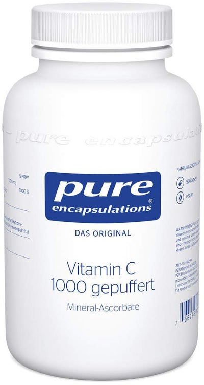 Pure Encapsulations Vitamin C 1000 Gepuffert 90 Kapseln