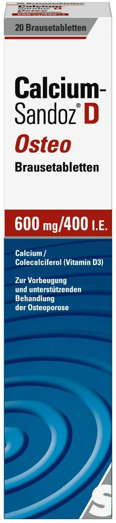 Calcium Sandoz D Osteo 20  Brausetabletten