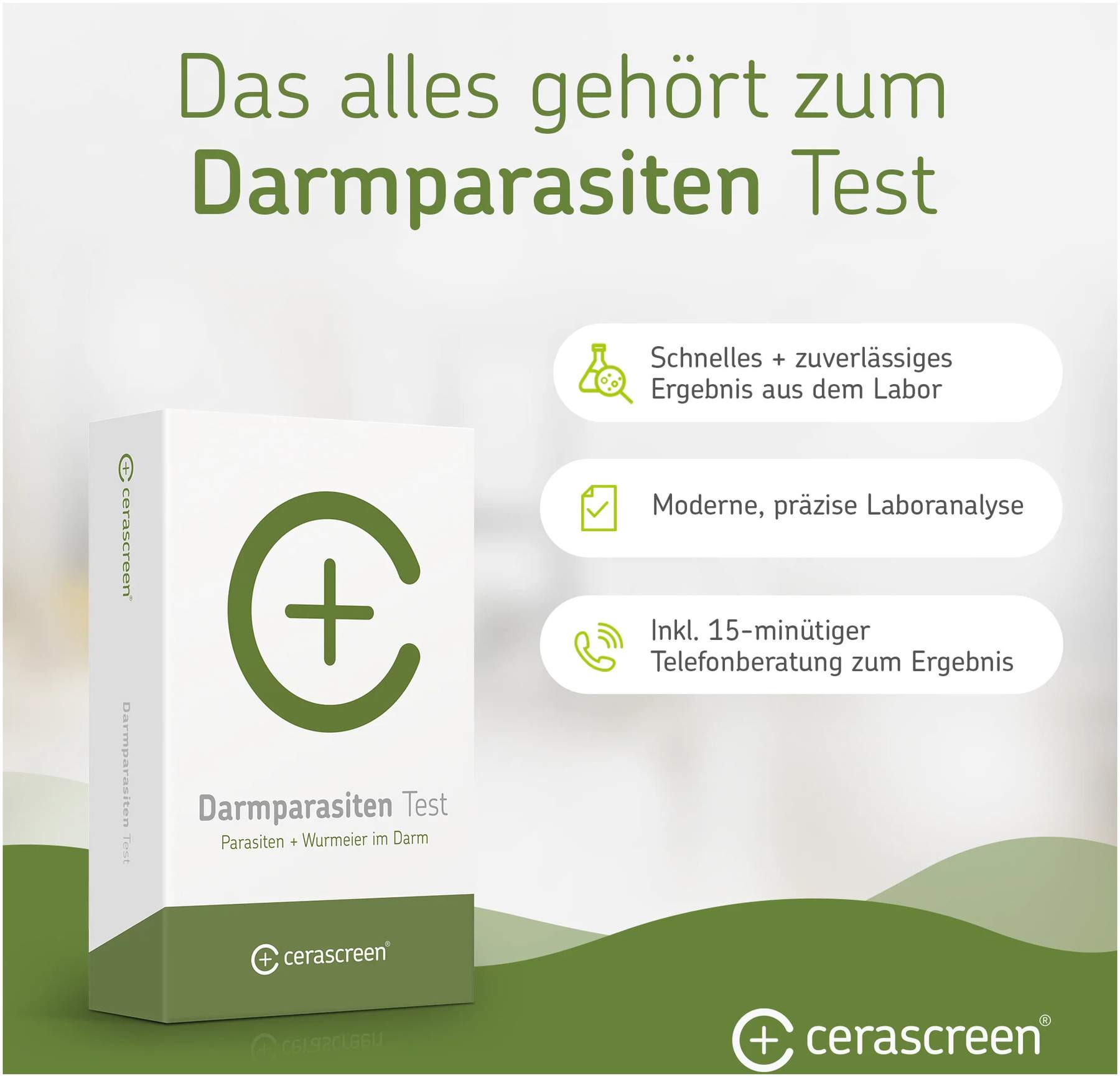 Cerascreen Darmparasiten Test