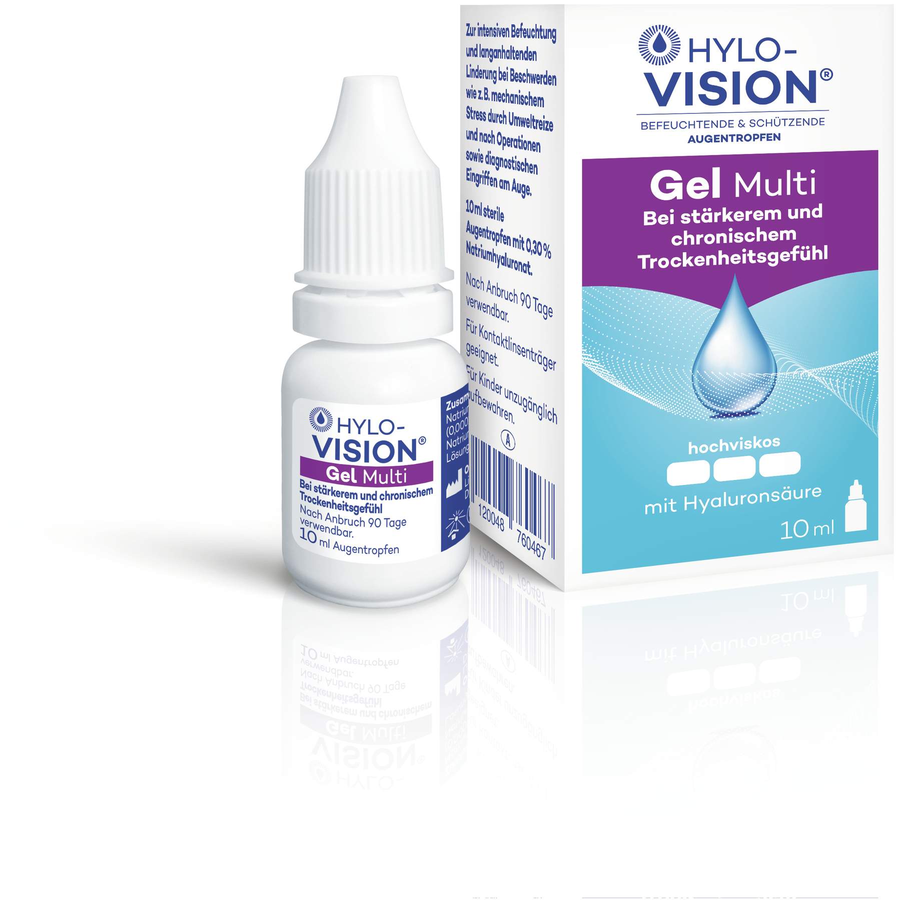 Hylo Vision Gel Multi Augentropfen 10 ml