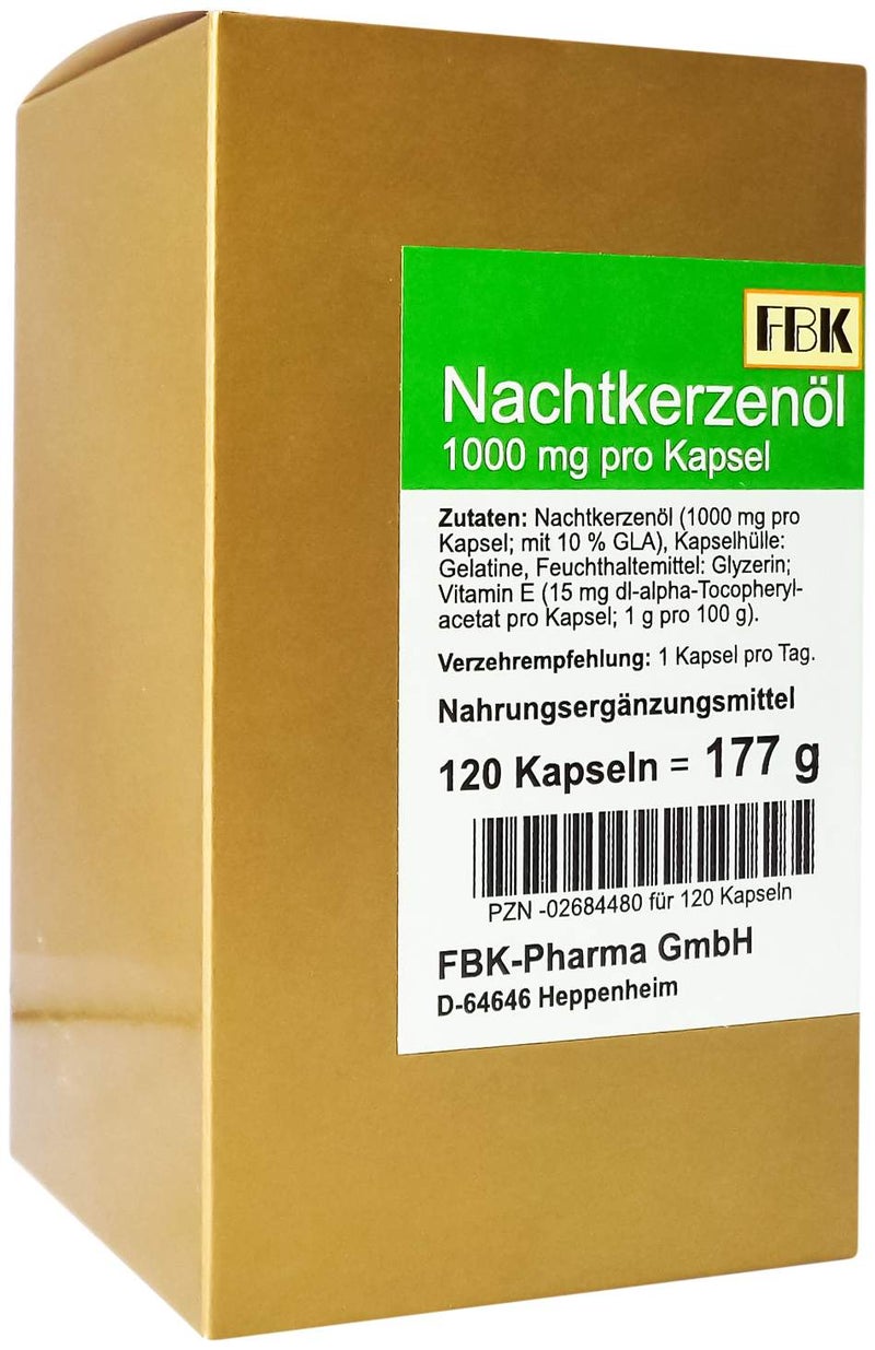 Nachtkerzenöl 1000 Kapseln