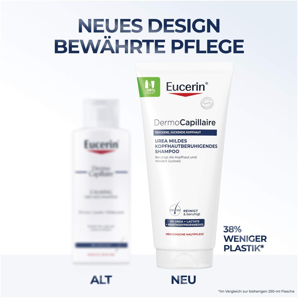 Eucerin DermoCapillaire Urea 200 ml kopfhaut beruhigendes Shampoo