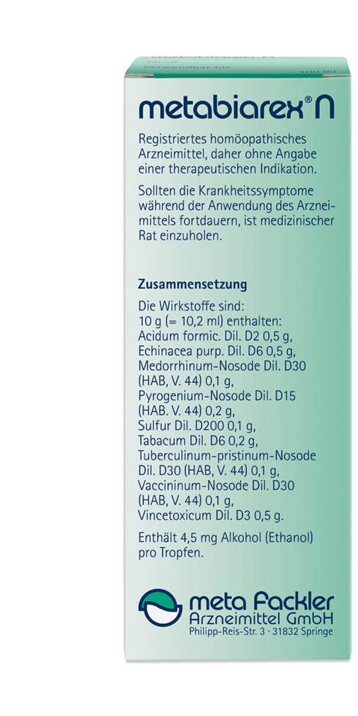 Metabiarex N 100 ml Tropfen