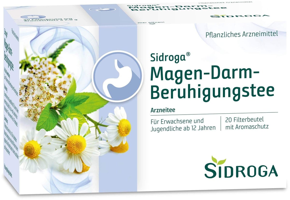 Sidroga Magen Darm Beruhigungstee 20 Filterbeutel