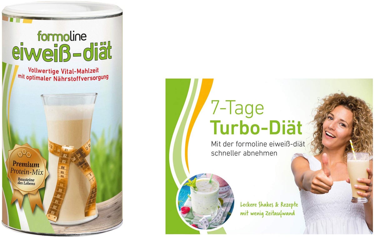 Formoline Eiweiß Diät 480g Pulver + gratis Booklet 7-Tage Turbo-Diät 1 Stück
