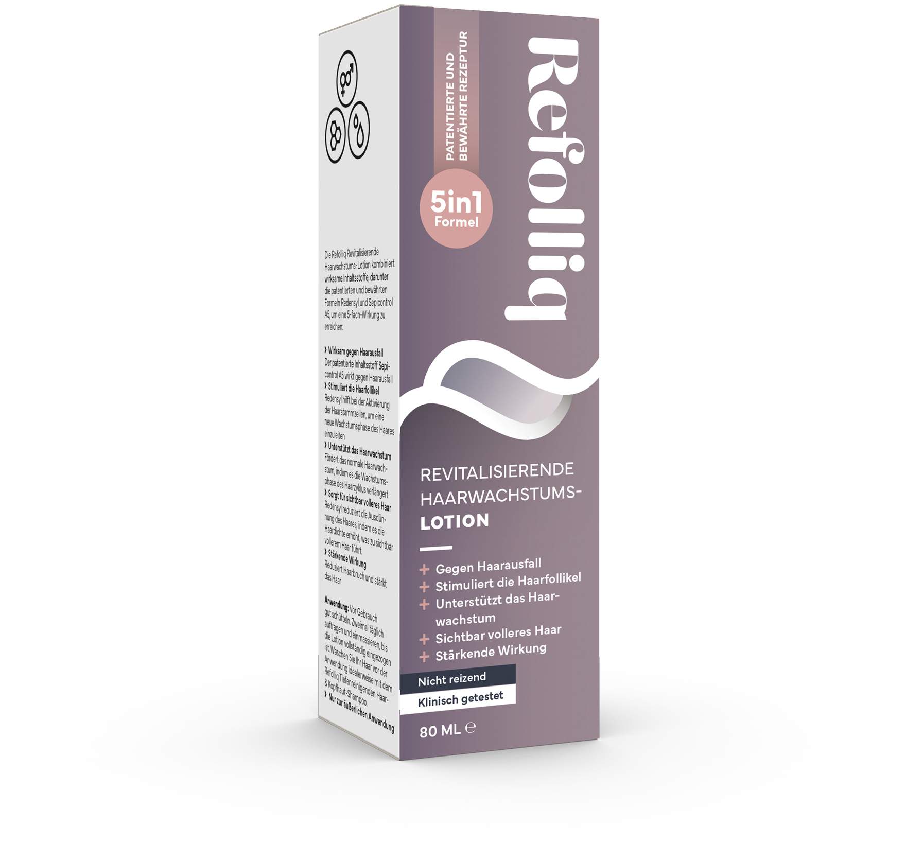 Refolliq Revitalisierende Haarwachstums Lotion 80 ml