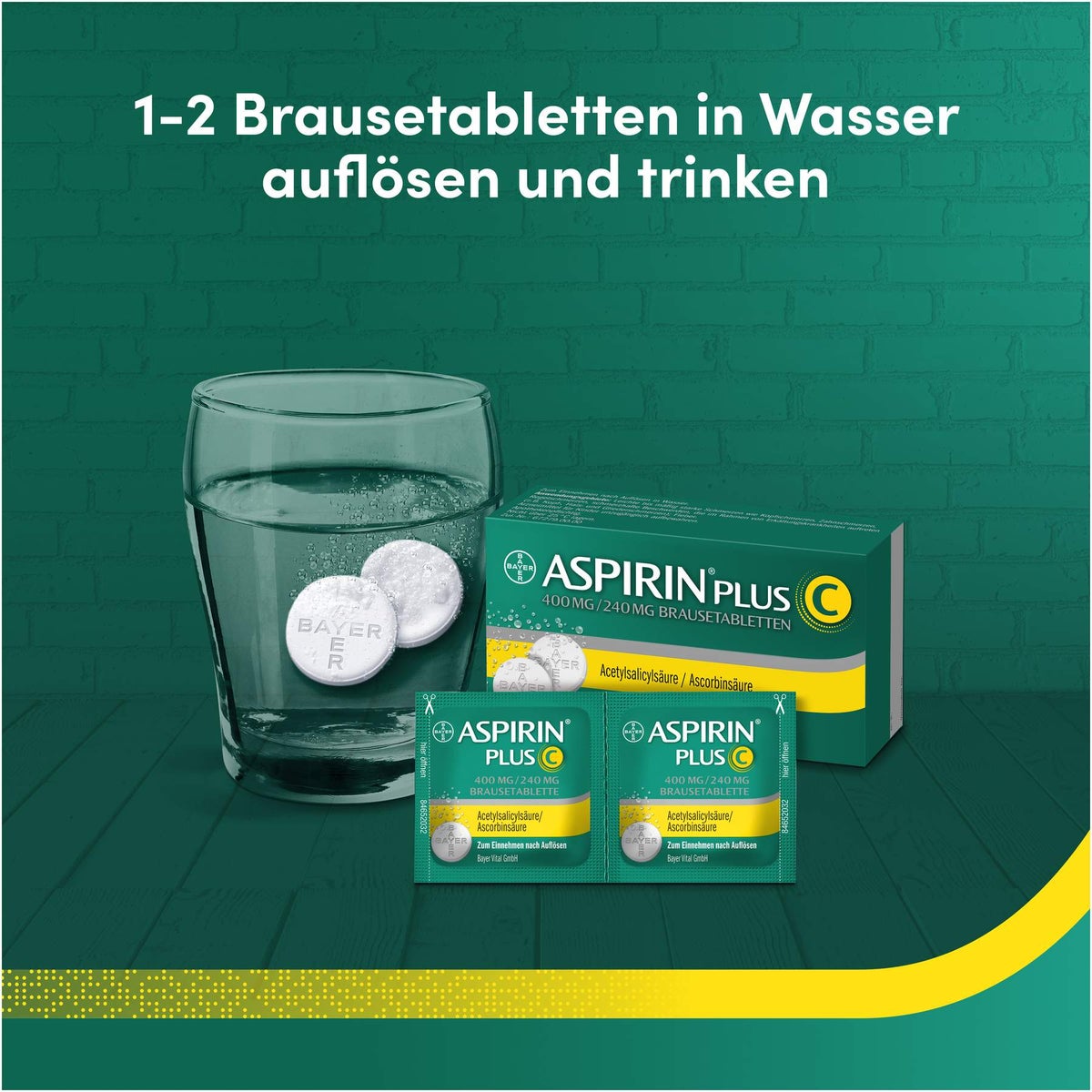 Aspirin Plus C 10 Brausetabletten