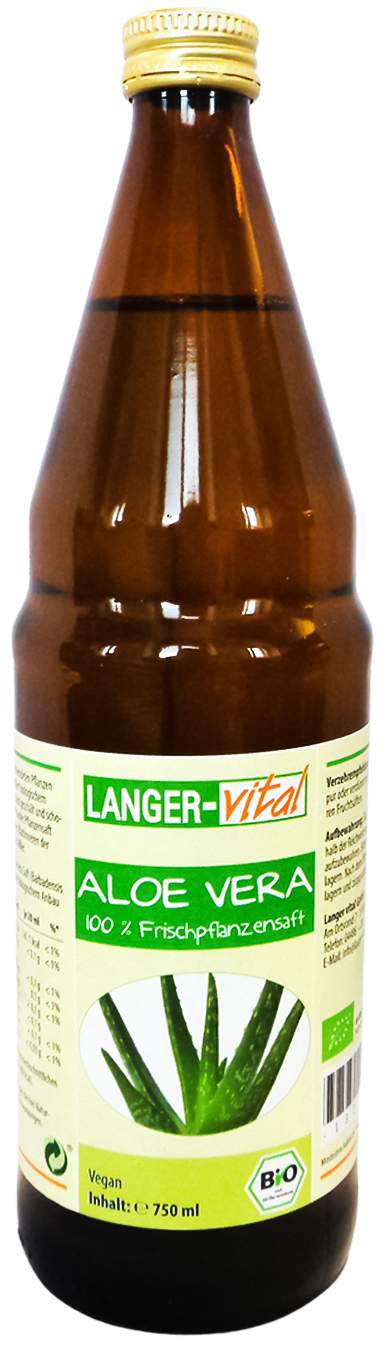 Aloe Vera Bio Direkt 100% Saft 750 ml
