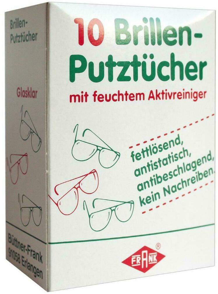 Brillenputztücher 10 Tücher