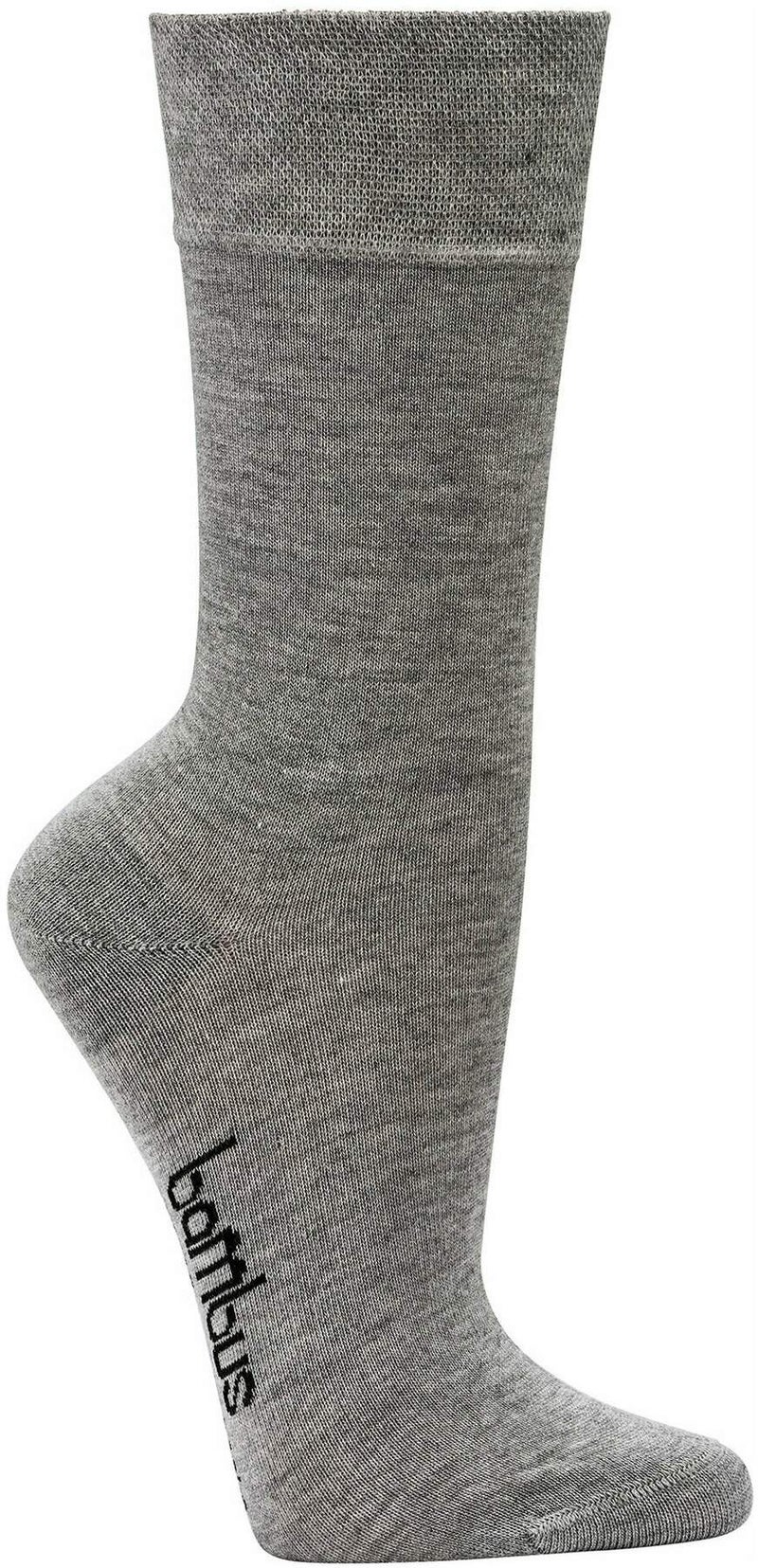 Bambus Wellness-Socken 43-46 Beige 3 Paar + gratis Latschenkiefer Einreibung 250 ml