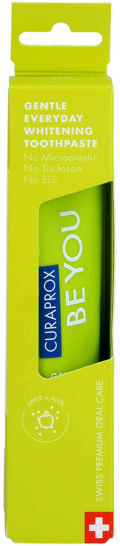 Curaprox Be You Zahnpasta Apfel+aloe Grün 60ml