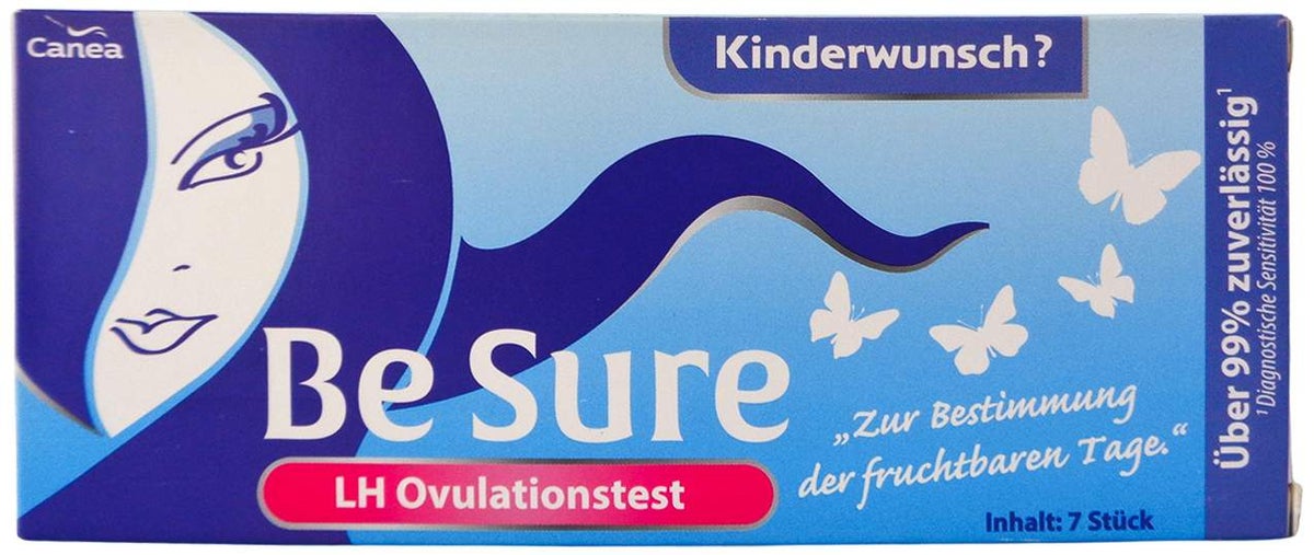 Be Sure Ovulationstest bei Kinderwunsch 7 Stück