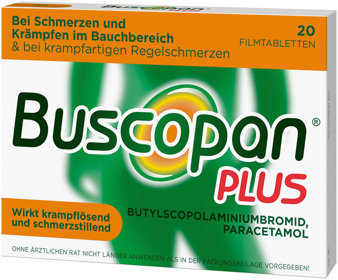 Buscopan Plus 20 Filmtabletten
