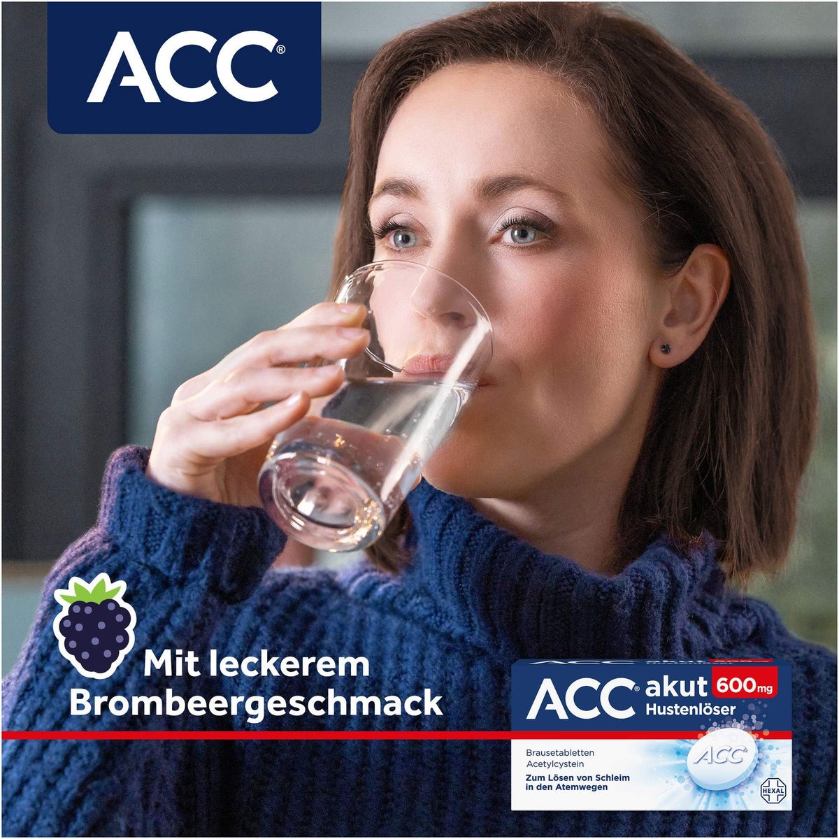 ACC akut 600 mg Hustenlöser 40 Brausetabletten