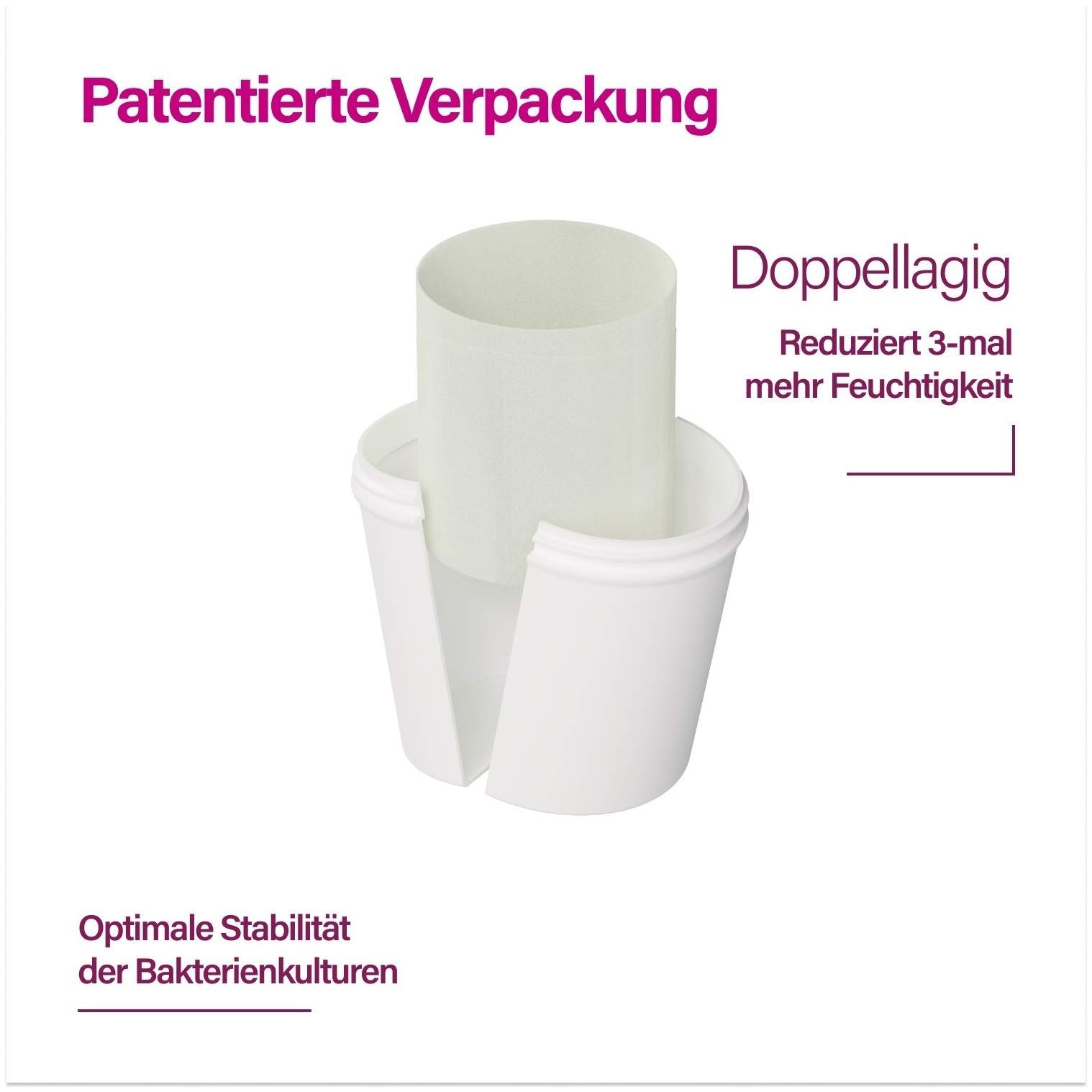 Nupure Probameno Milchsäurebakterien + Vitamine 30 Kapseln