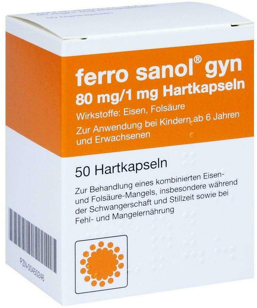Ferro Sanol Gyn 50 Kapseln