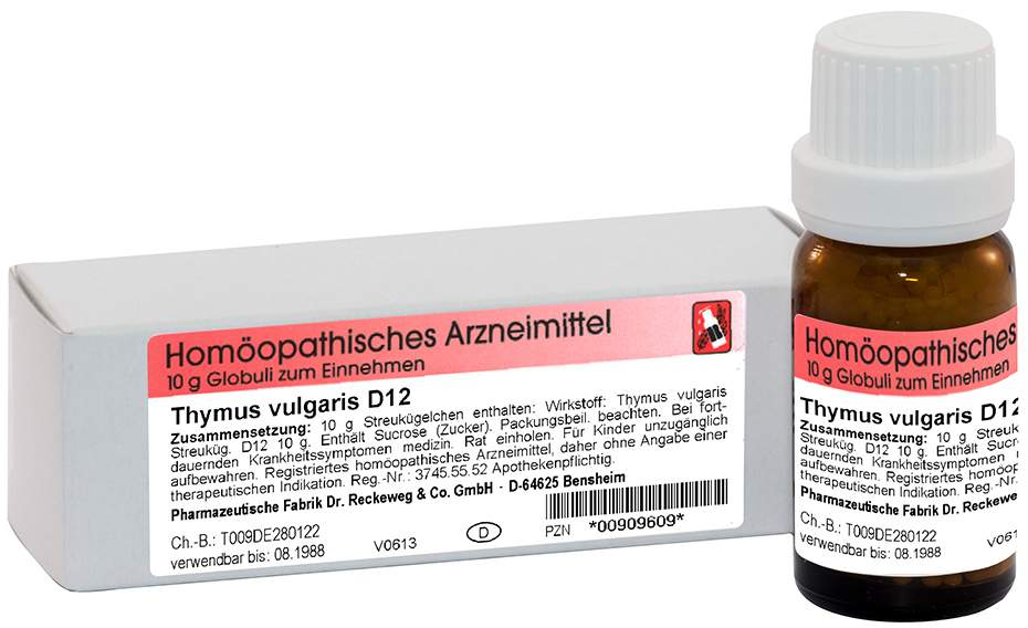 Thymus Vulgaris D 12 Globuli 10 G