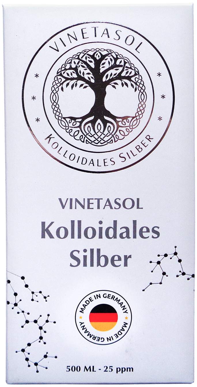 Vinetasol Kolloidales Silber 25 Ppm