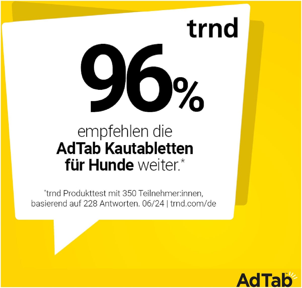 AdTab 225 mg für mittelgroße Hunde (5,5-11 kg) 3 Kautabletten