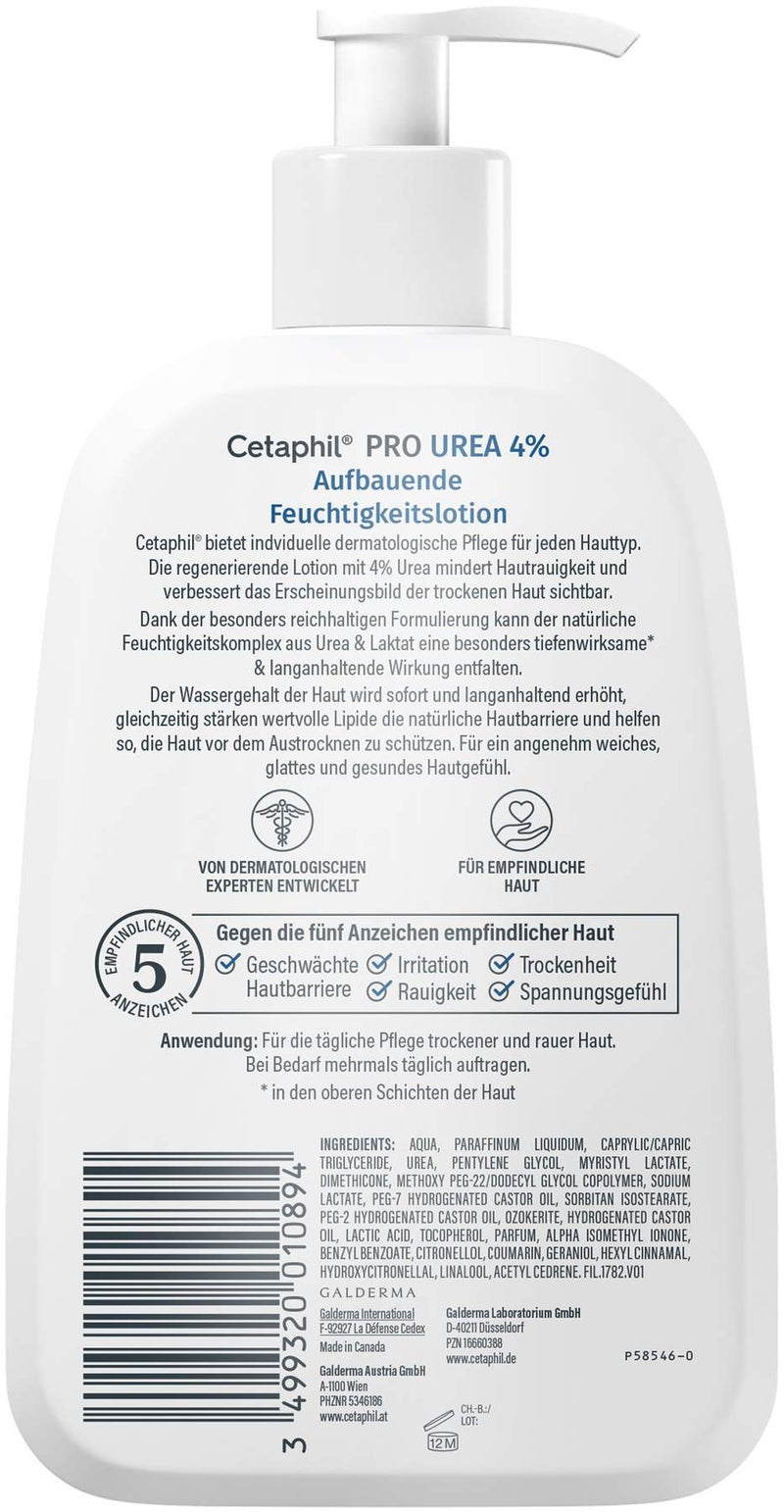 Cetaphil Pro Urea 4 % Lotion 500 ml